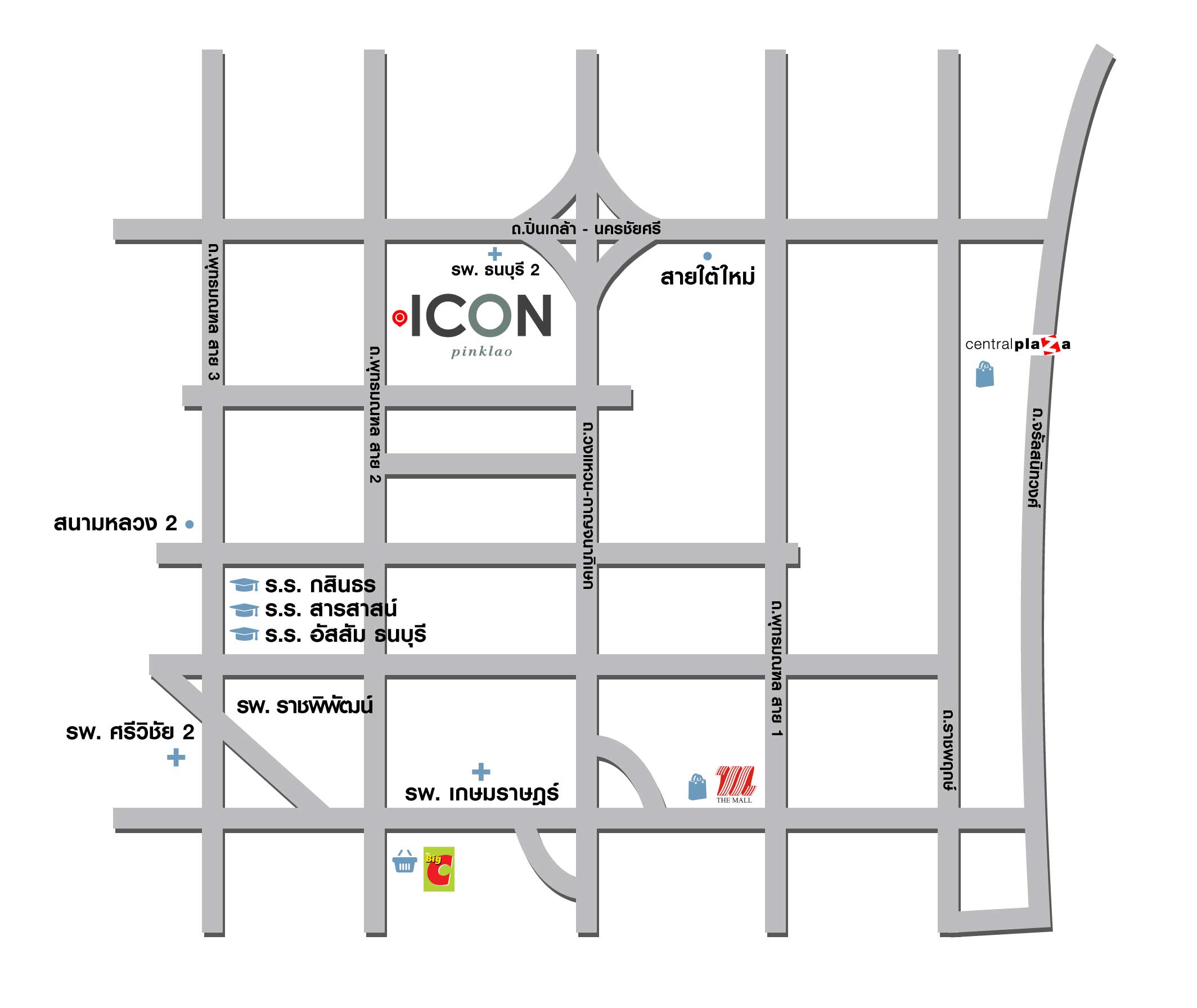 แผนที่กราฟิกโครงการ